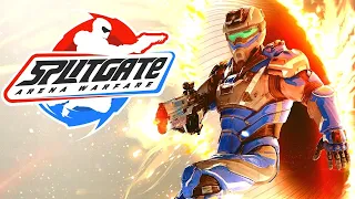 Splitgate - MY FIRST ONLINE MATCH! (Splitgate Multiplayer Gameplay)