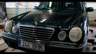 Решил поменять диски на Mercedes-Benz S210 E280. Горе владелец старых BMW.. Блог PART 2