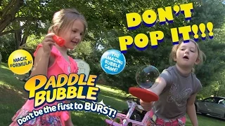 Paddle Bubble - Fun Bouncing Bubble Game Don't Be The First To Burst!!