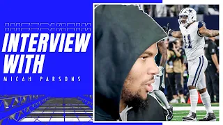 Micah Parsons Postgame: Week 14 | #PHIvsDAL | Dallas Cowboys 2023