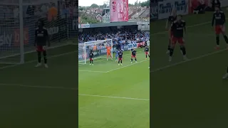 Coventry City score their first goal v Exeter City... against the run of play!!