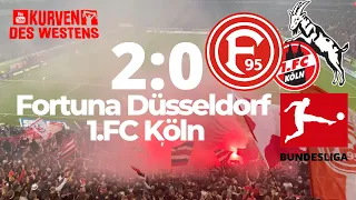 Die Süd-tribüne Explodiert! Fortuna Düsseldorf - 1.FC Köln (2:0) 03.11.2019 Tore & Highlights