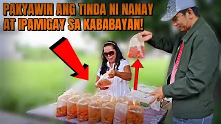 PAKYAW TINDA KAY NANAY AT IPINAMIGAY SA MGA KABABAYAN. NAGKA TRAFFIC TULOY!