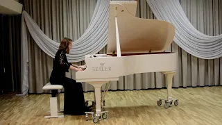 Ina Narkutė (C category) plays M. K. Čiurlionis. Nocturne cis-moll, VL183