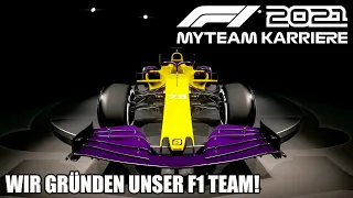 F1 2021 My Team Karriere #1: Wir gründen unser Team „DG Racing“