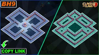 New Best BH9 Base (Stage 1 & Stage 2) | BH9 Base Link (After Update) 2023 - Clash of Clans