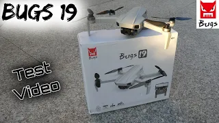 NUEVO drone BUGS 19. La mejor cámara 4k por 150$.