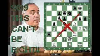 2019 Champions Showdown: Kasparov vs Caruana. An Amazing Game: Mate in 2 But Who Resigned?