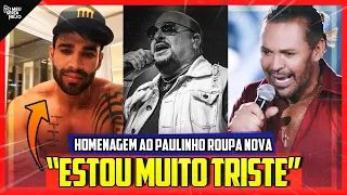 GUSTTAVO LIMA e EDUARDO COSTA fazem HOMENAGEM a PAULINHO ROUPA NOVA!