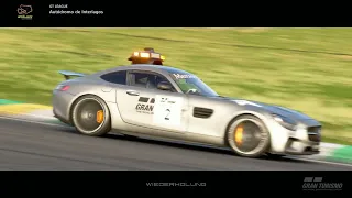 Gran Turismo Sport Mercedes Benz AMG GT Safety Car Autodromo de Interlagos