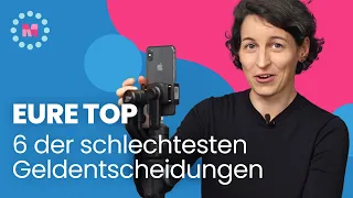 Eure Top 6 der schlechtesten Geldentscheidungen