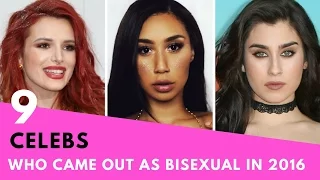 9 Celebrities Who Came Out As BISEXUAL In 2016! | Hollywire