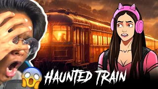 HAUNTED TRAIN True Story HORROR Animation😱