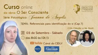 21) Referenciais para identificação do si - Cláudio Sinoti - O Ser Consciente (cap.7)