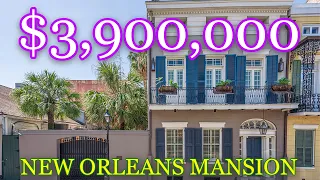 $3.9 Million Dollar New Orleans Mansion with HUGE Wine Cellar!