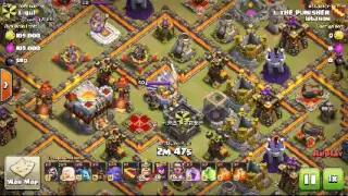 The punisher 3* th11 on clash of clans