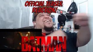 #dcfandome #reaction THE BATMAN OFFICIAL TEASER TRAILER | DC FANDOME | REACTION| NONPFIXION