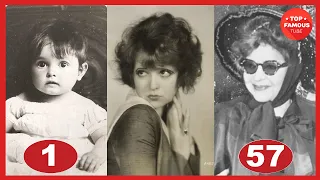 Clara Bow Transformation ⭐ From 1 To 60 Years Old