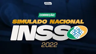 Concurso INSS 2022 - CORREÇÃO DO SIMULADO NACIONAL - Black Friday AlfaCon
