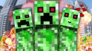 НЯША КРИПЕР - Майнкрафт Клип | Песня Minecraft Parody Song of PSY's Daddy на русском RUS 13+