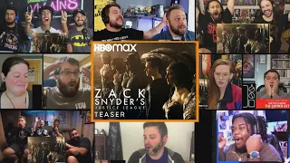 Justice League: The Snyder Cut - Official Trailer Reactions Mashup #2