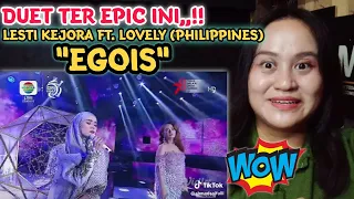 Duet Ter Epic,,!! LESTI KEJORA FT. LOVELY (PHILIPPINES) - EGOIS || Arisa Reaction