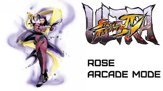 Rose [Arcade Mode + Extra Boss Gouken] Ultra Street Fighter IV [23]