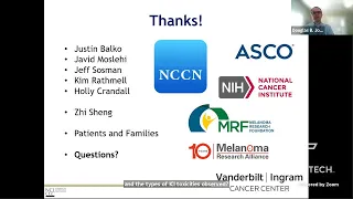 Dissecting Toxicities of Immune Checkpoint Inhibitors with Dr. Douglas Johnson, M.D., MSCI