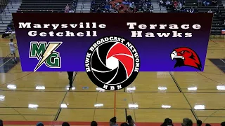 MTHS Hawks vs Marrysville Getchell || Boys Basketball || 12-8-23