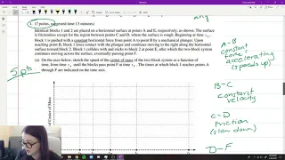 AP Physics 1 - 2019 Free Response Question 1