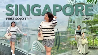 SINGAPORE VLOG 🇸🇬 Day 1: first solo trip PH✈️SG , hostel experience, marina bay sands, cny 2024