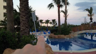 Обзор территории в Nissiana Hotel & Bungalows, Кипр, май 2017