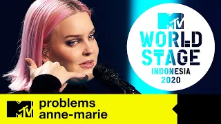 Anne-Marie - 'Problems' + Interview | MTV World Stage Indonesia | Live Performance