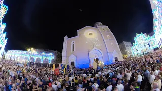 #360° Rientro in Cattedrale della Madonna Santa Maria Patrona di Lucera 16 Agosto 2022