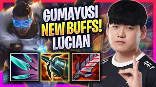 GUMAYUSI TRIES LUCIAN WITH NEW BUFFS! - T1 Gumayusi Plays Lucian ADC vs Kalista! | Season 2023