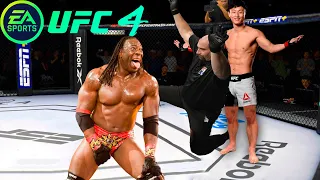 UFC4 Doo Ho Choi vs Booker T WWE EA Sports UFC 4 PS5