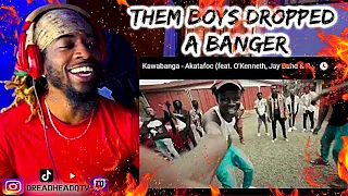 AMERICAN DREADHEADQ REACTION TO Kawabanga - Akatafoc (feat. O'Kenneth, Jay Bahd & Reggie) Video