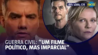 Wagner Moura explica como o filme 'Guerra Civil' retrata o mundo atual