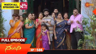 Nandhini - Episode 586 | Digital Re-release | Gemini TV Serial | Telugu Serial