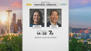 WATCH: Seattle mayoral debate between Lorena González and Bruce Harrell