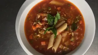 Minestrone Soup || Italian Cuisine || Ihm International Cuisine ||