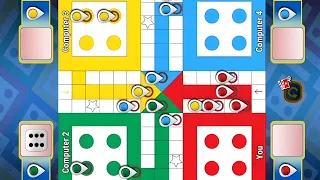 Ludo Game In 4 Players | Ludo King 4 Players | Ludo Gameplay