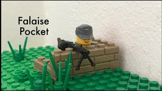 lego ww2 battle of falaise pocket-stop motion