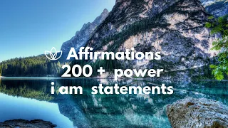 I Am Affirmations Power Thoughts Over 200 Feel Good Statements.