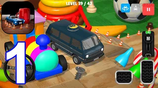 Micro Car Drive - Gameplay Walkthrough Part 1 Levels 1-17 (iOS,Android)