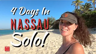 My Bahamas Solo Trip:  See What to Do in Nassau Bahamas in 4 Days Solo  🇧🇸