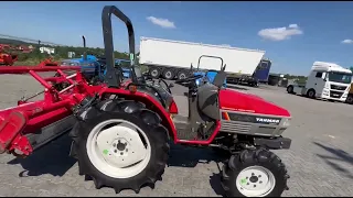 Відео огляд на японський міні трактор Yanmar F-250 | Totus Traktor