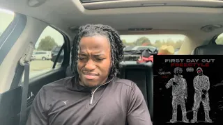 Rundown Spazz - First Day Out (Freestyle) Pt 2 [Official Audio] - Reaction 🔥🔥