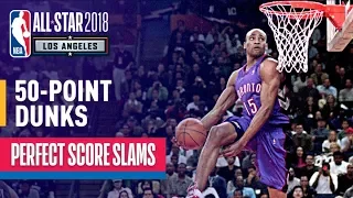 ALL 50-Point Dunks In NBA Slam Dunk Contest History