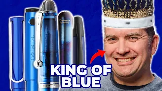 Brian Chooses His Favorite Blue Pens!